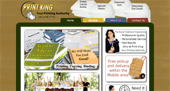 Desktop Screenshot of print-king.net
